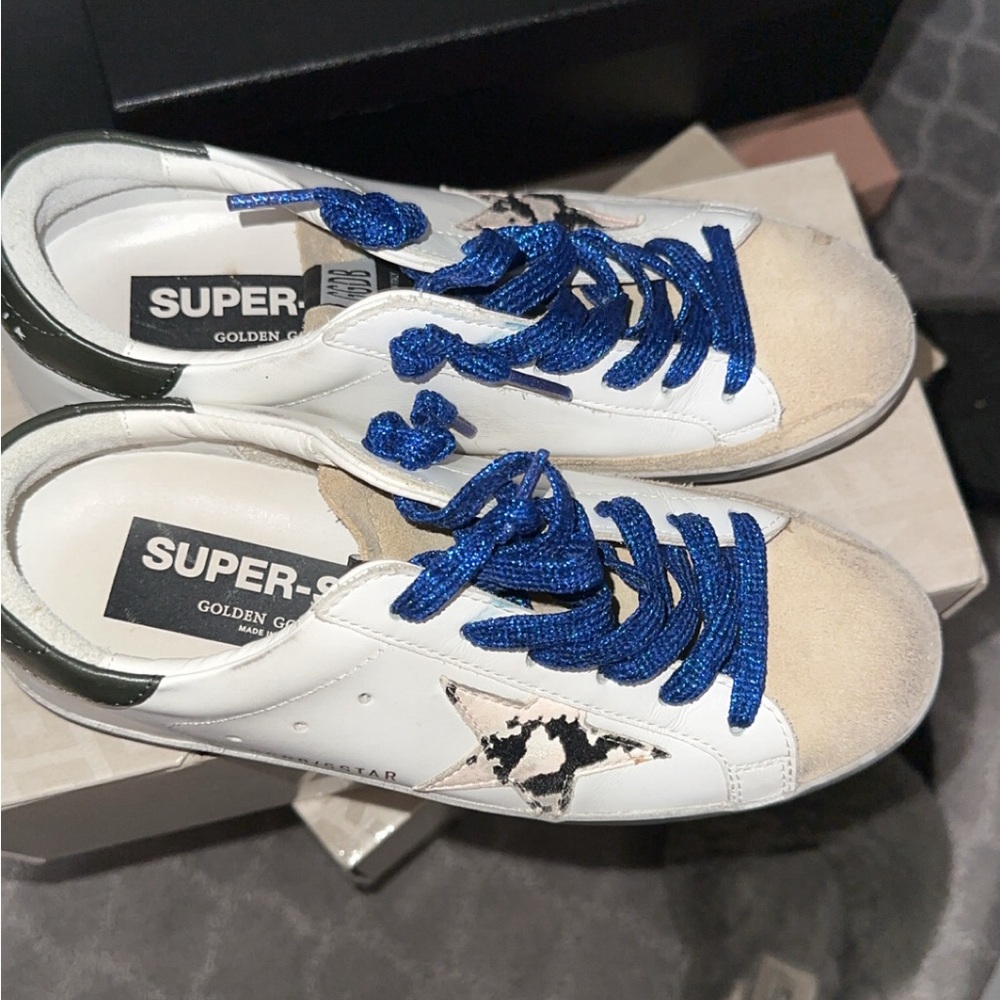 Golden goose super star sneaker size 36 hardly worn